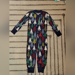 Hanna Andersson Multicolor Tree Print Pajamas